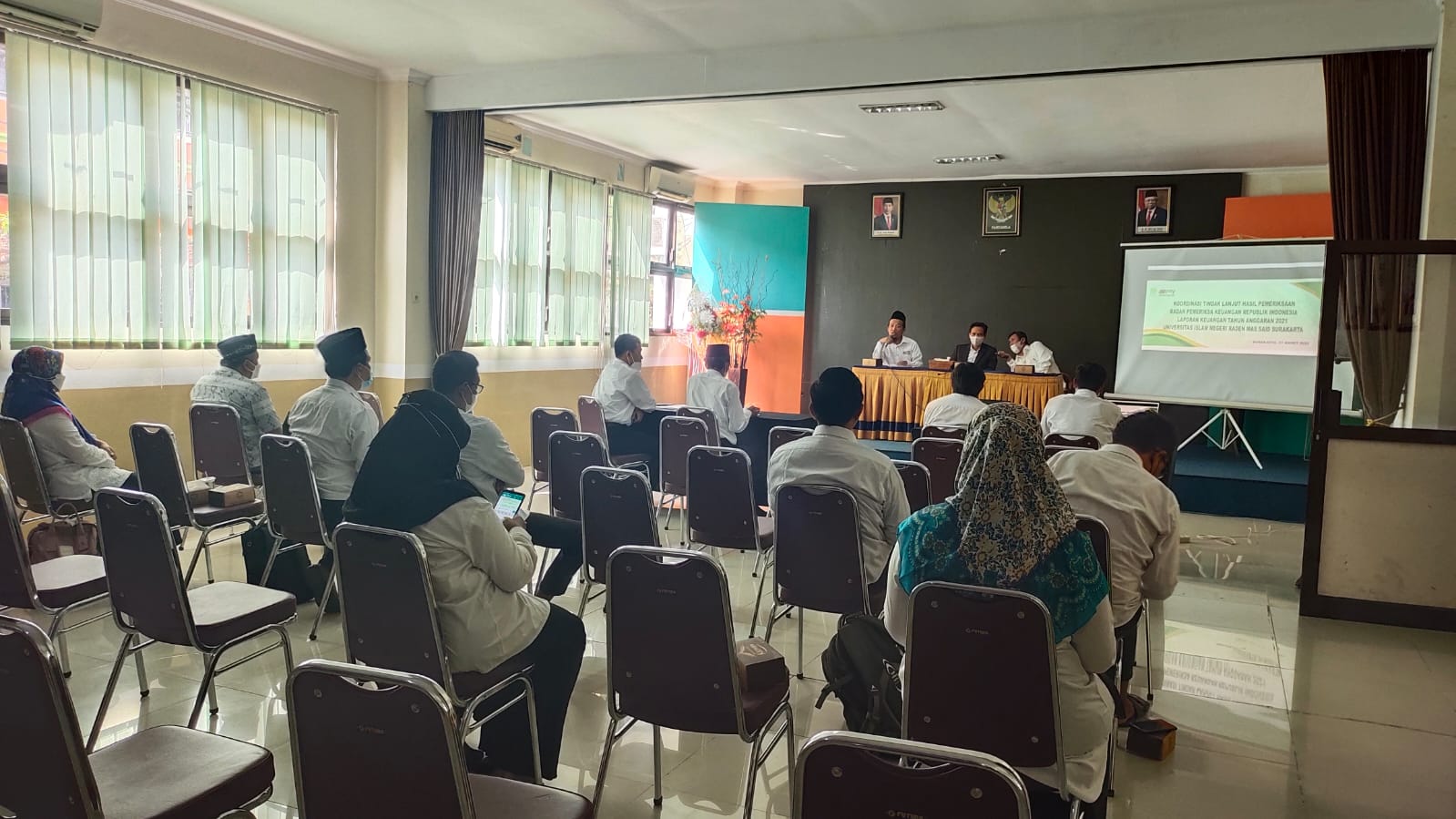 Koordinasi Tindak Lanjut Hasil Temuan BPK RI Tahun Anggaran 2021